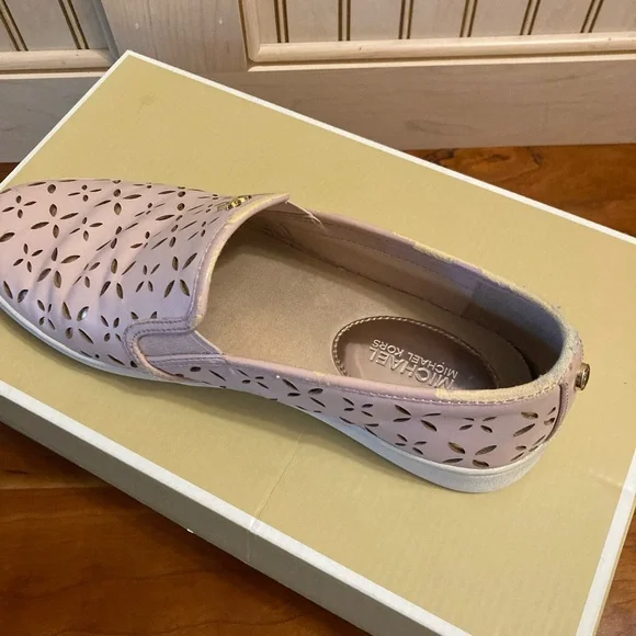 Michael Kors Keaton Pink Slip On Sneakers - Picture 4 of 8